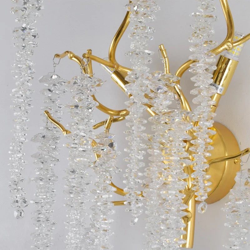 Crystal Beats Wall Light