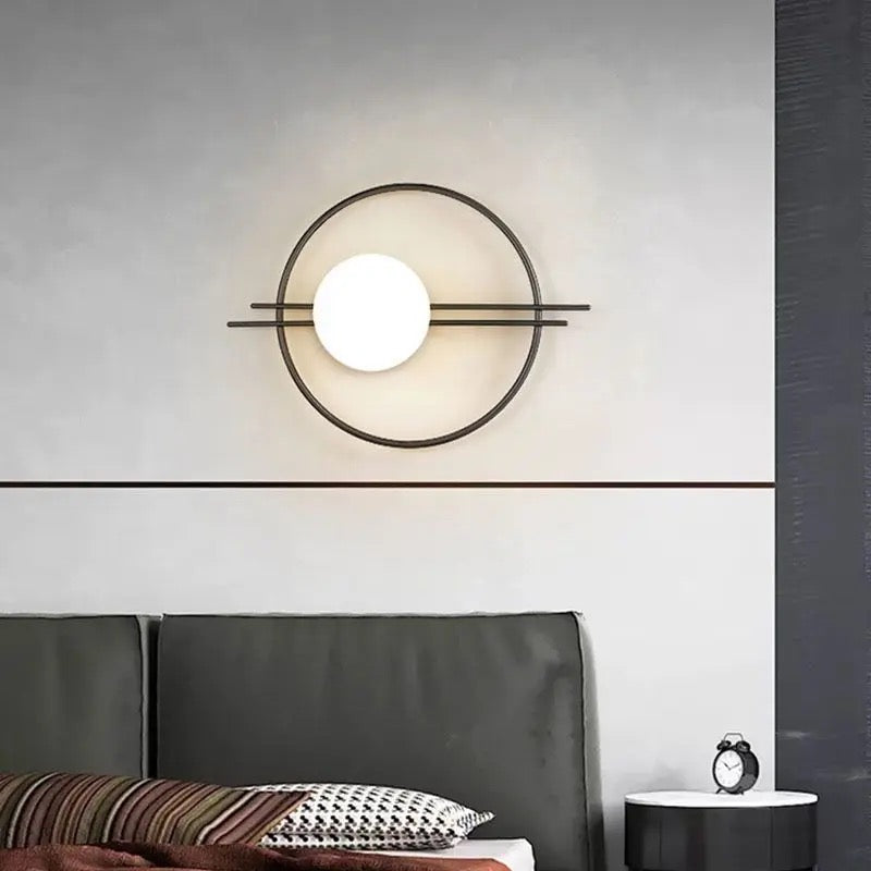 Lightigious™ - Modern Globe Wall Light, Frosted Glass, E27 Holder