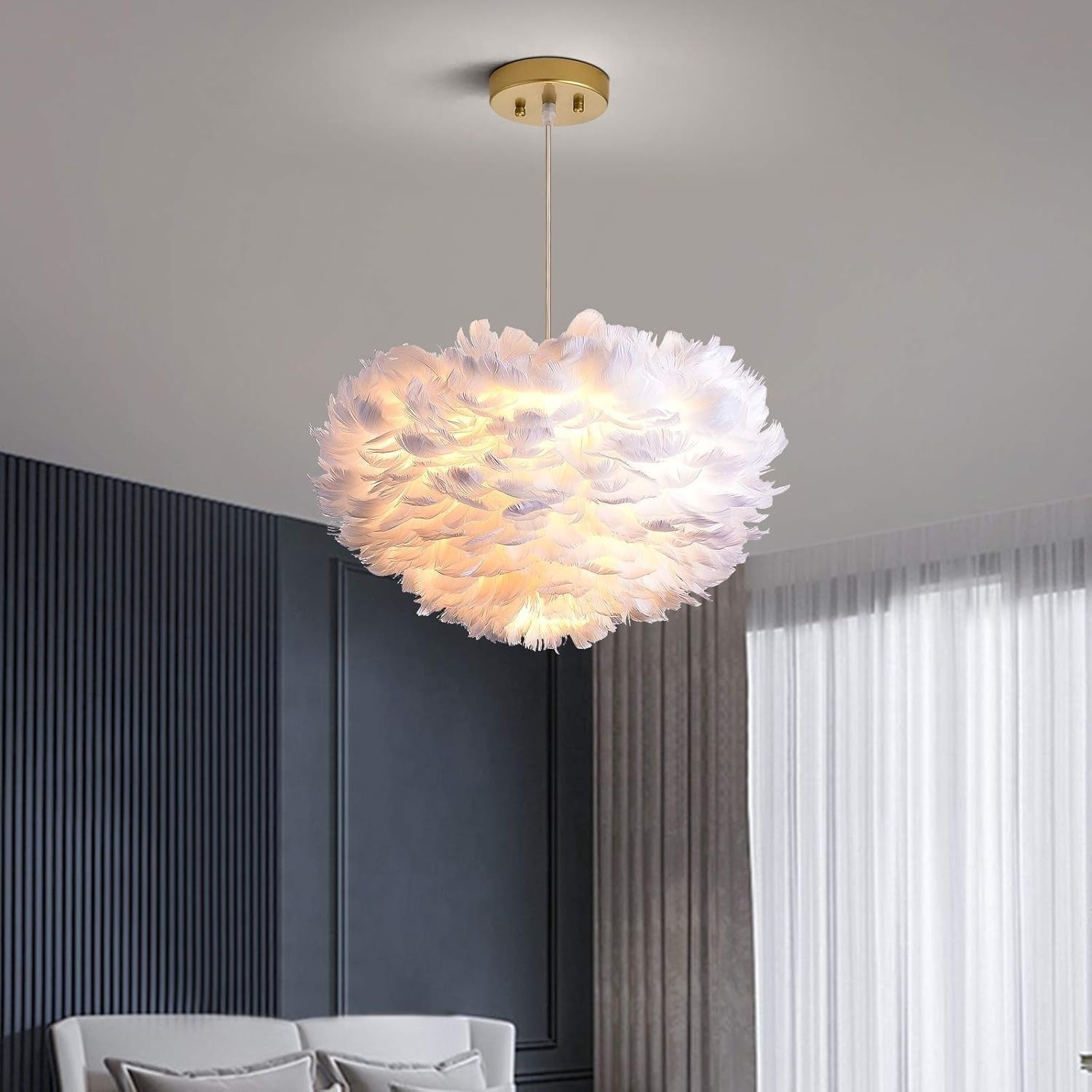 Lightigious™ – Nordic Feather Hanging Light