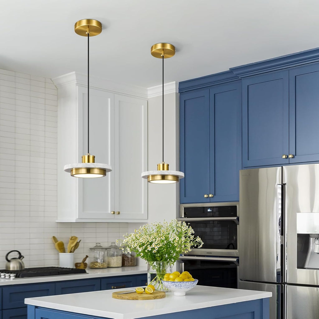 Lightigious™ – Costes Marble Pendant Light | Real Marble, Built-in LED