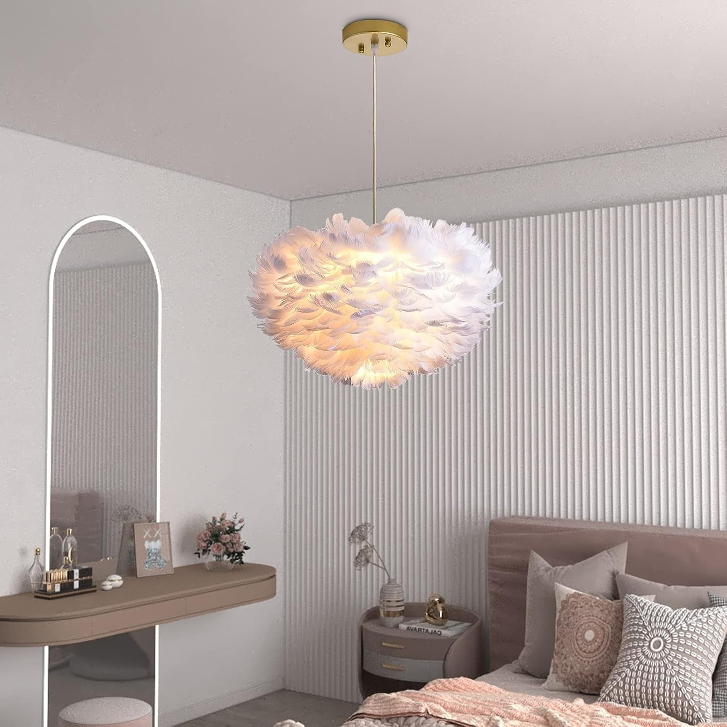 Lightigious™ – Nordic Feather Hanging Light