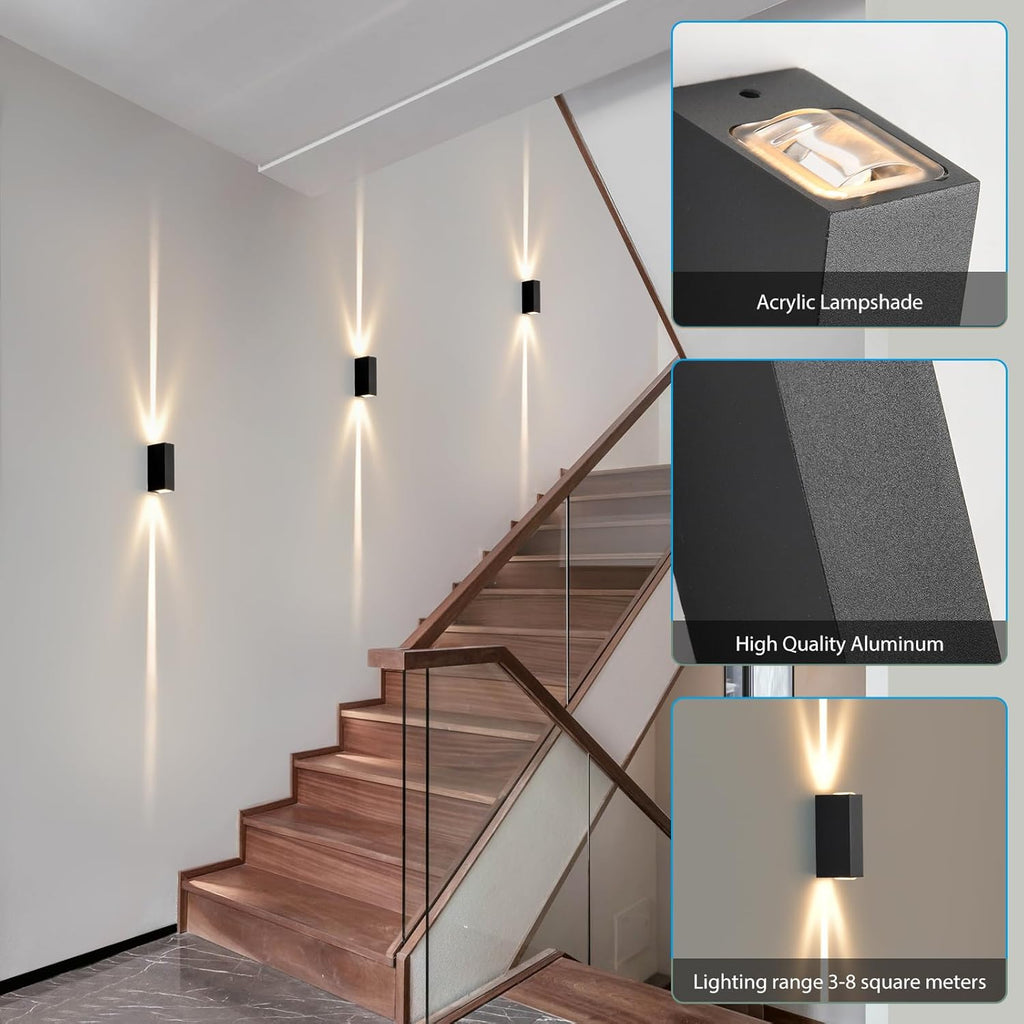 Lightigious™ - Upside Down Glow Outdoor Lazer Wall Lamp