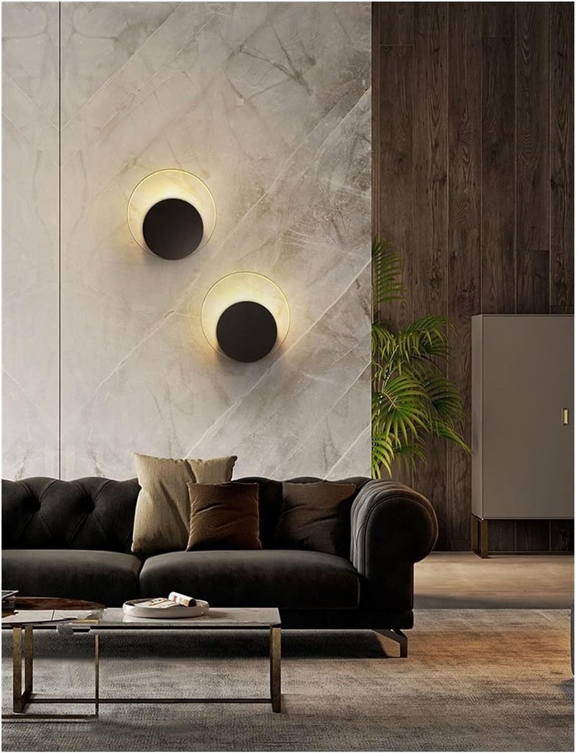 Lightigious™ - Round Shaped Metal LED Wall Light