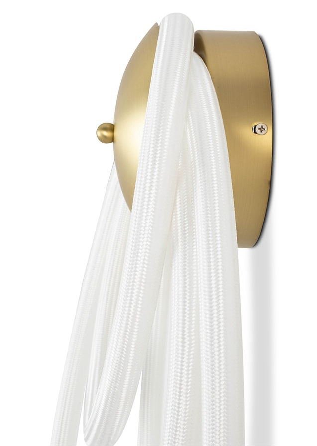 Lightigious™ - Modern Ring LED Wall Light, Metal & Fiber, 3-Color Options