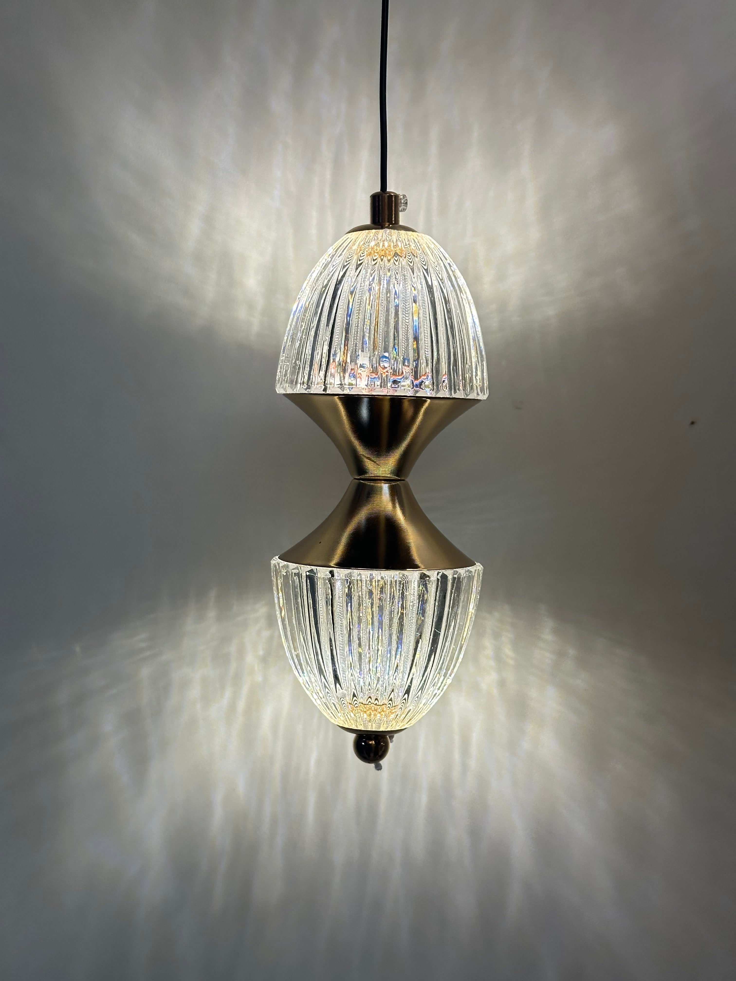 Twin Crystal Pendant