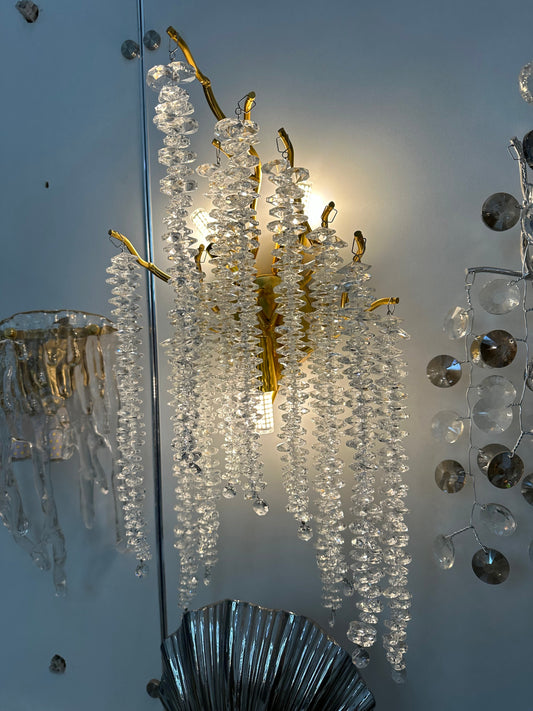 Crystal Beats Wall Light