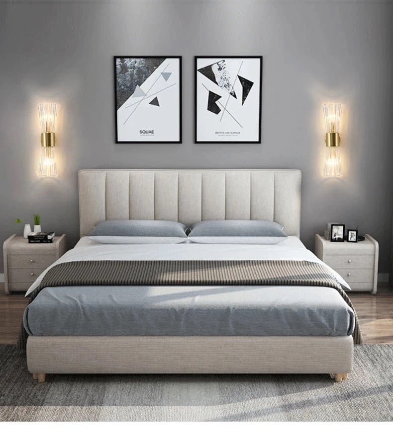 Lightigious™ - Modern Bedside Wall Lamp, Metal & Glass, E27 Bulb, 3-Color LED