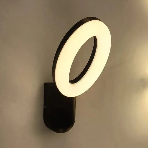 Lightigious™ - 12W Decorative Aluminum LED Wall Lamp for Outdoor Use