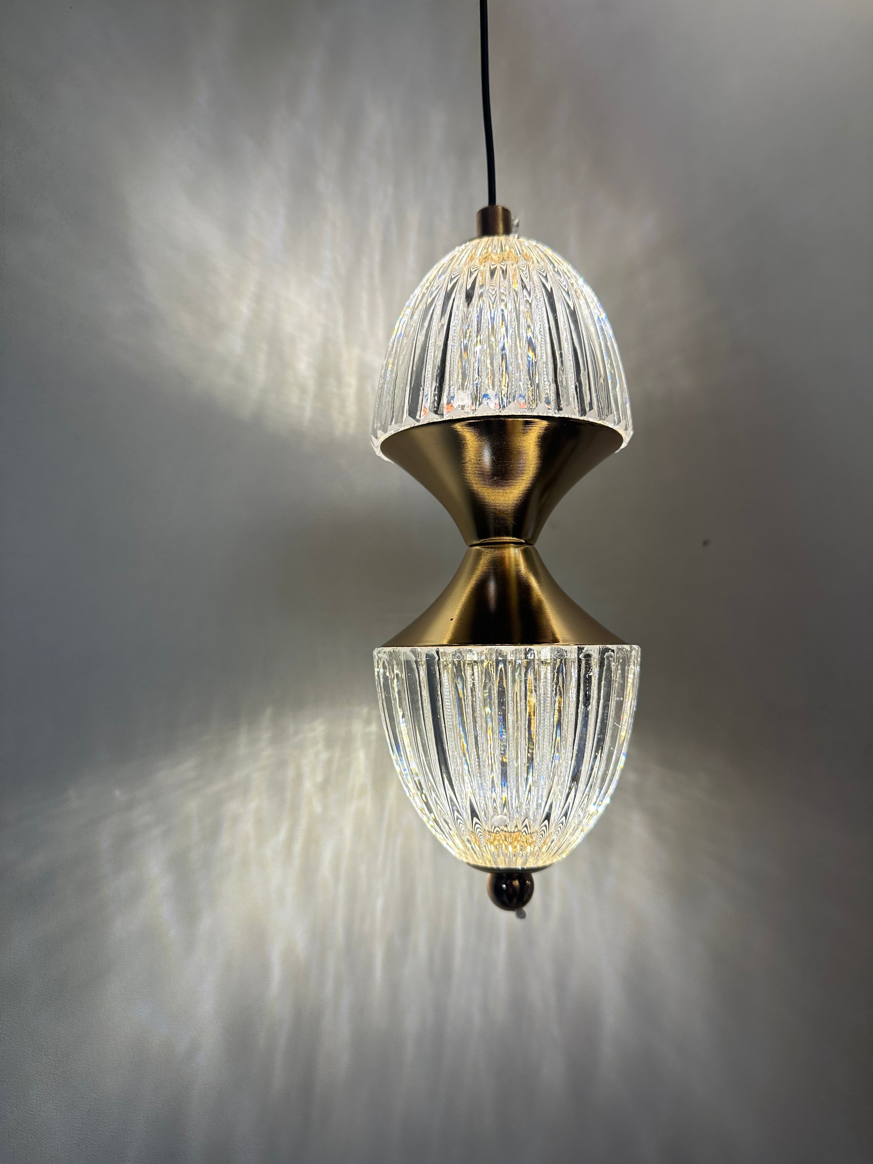 Twin Crystal Pendant