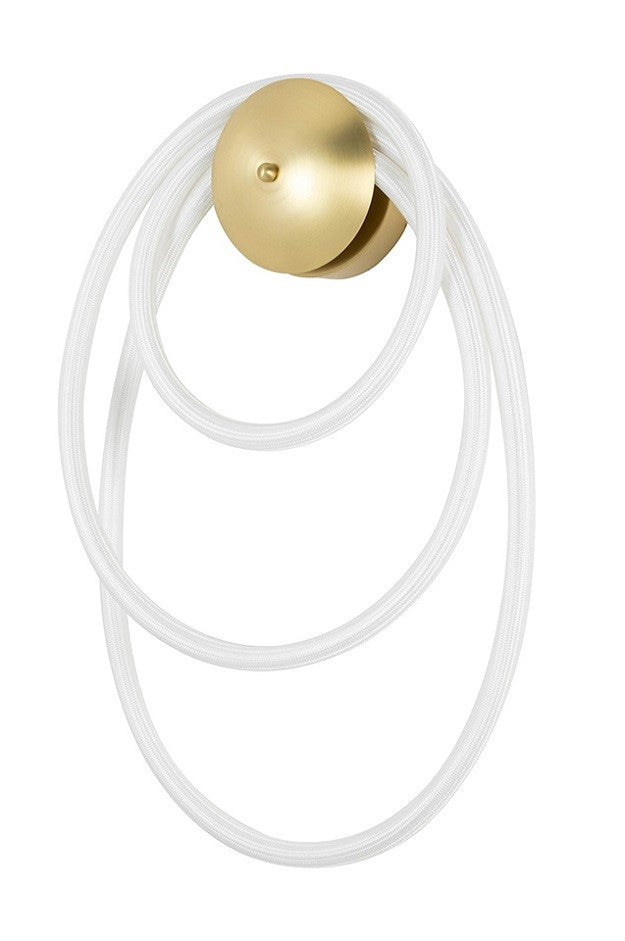 Lightigious™ - Modern Ring LED Wall Light, Metal & Fiber, 3-Color Options