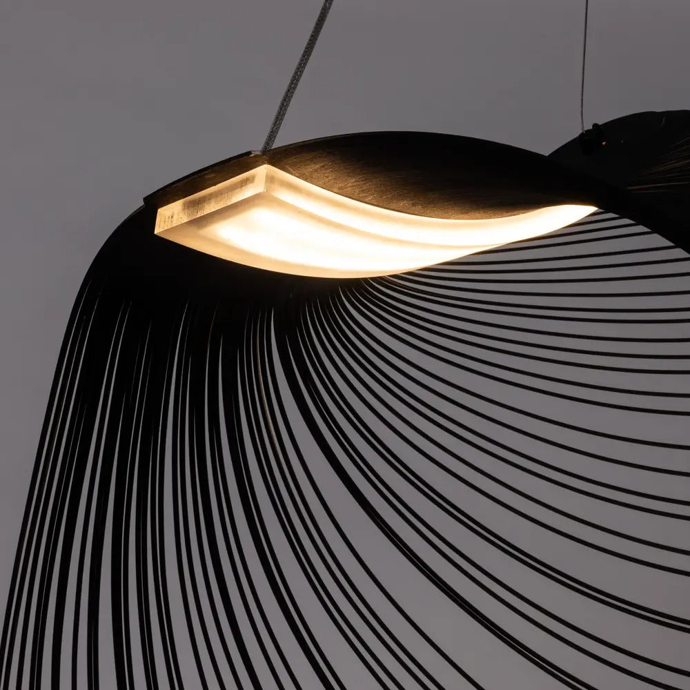 Lightigious™ Halo Drift Designer Chandelier – Sculptural Ambient Lighting