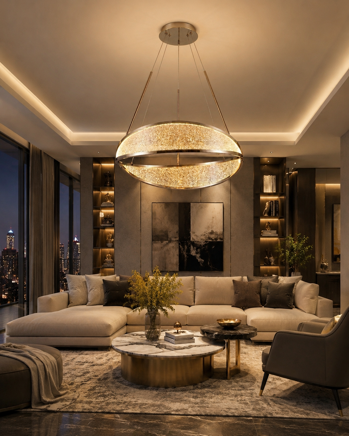 Lightigious™ -  Aethelred Sparkling Halo Pendant