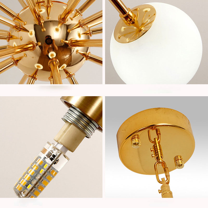 Lightigious™ - 18 Heads Globe Chandelier (Gold, G9 Bulbs)