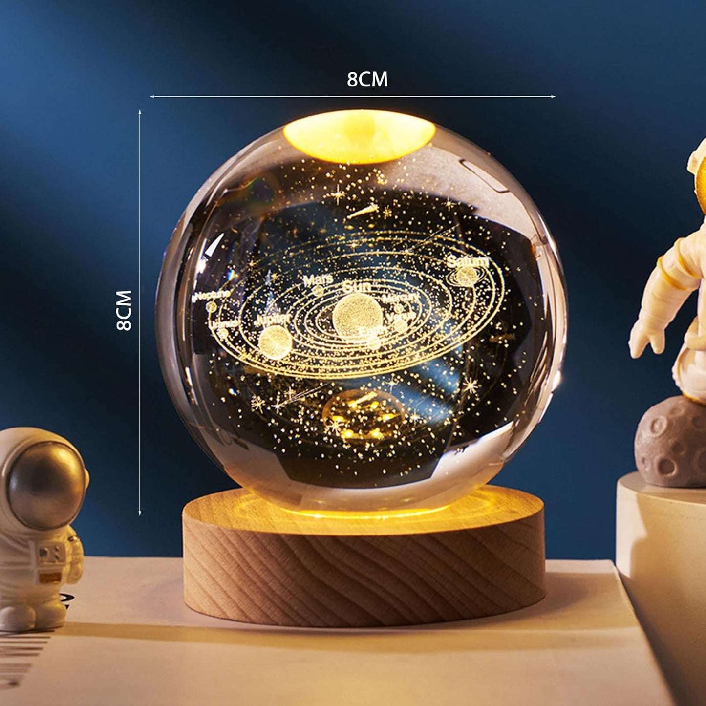 Lightigious™- Imported 3D Crystal Ball Lamps