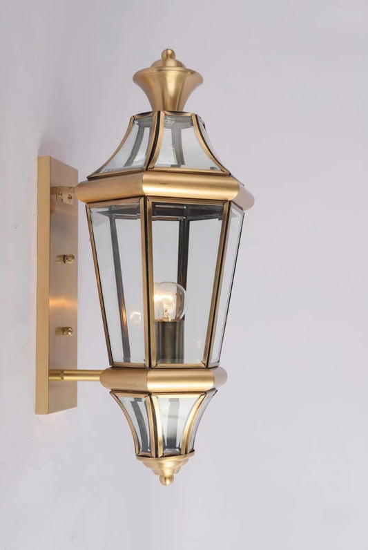 Lightigious™ - Brass Antique Wall Light, LED Vintage Retro Outdoor Wall Lamp