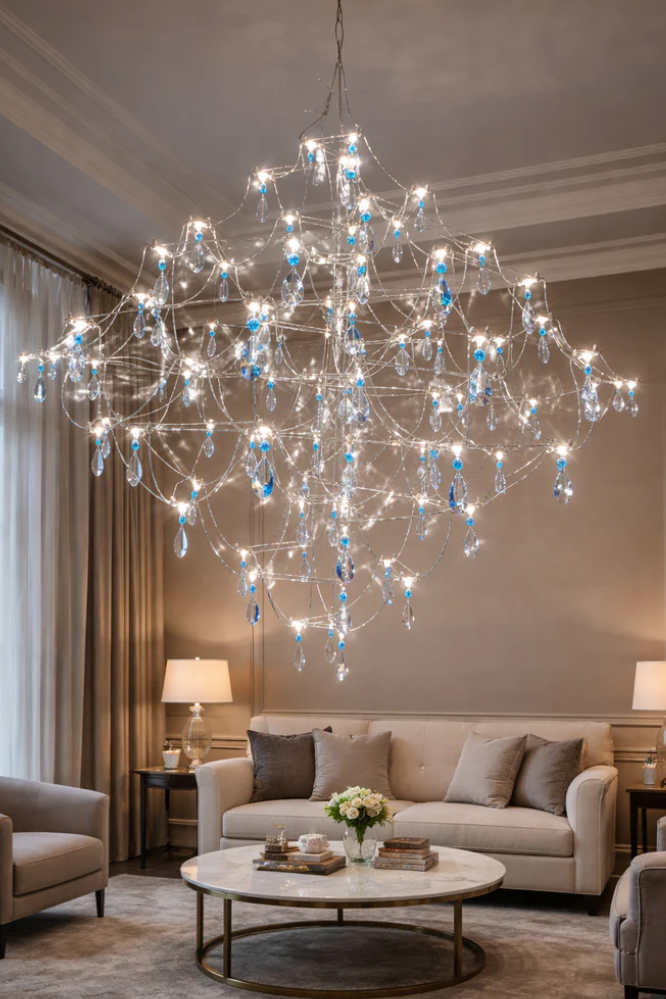 Lightigious™ – Skyfall Modern Crystal Chandelier