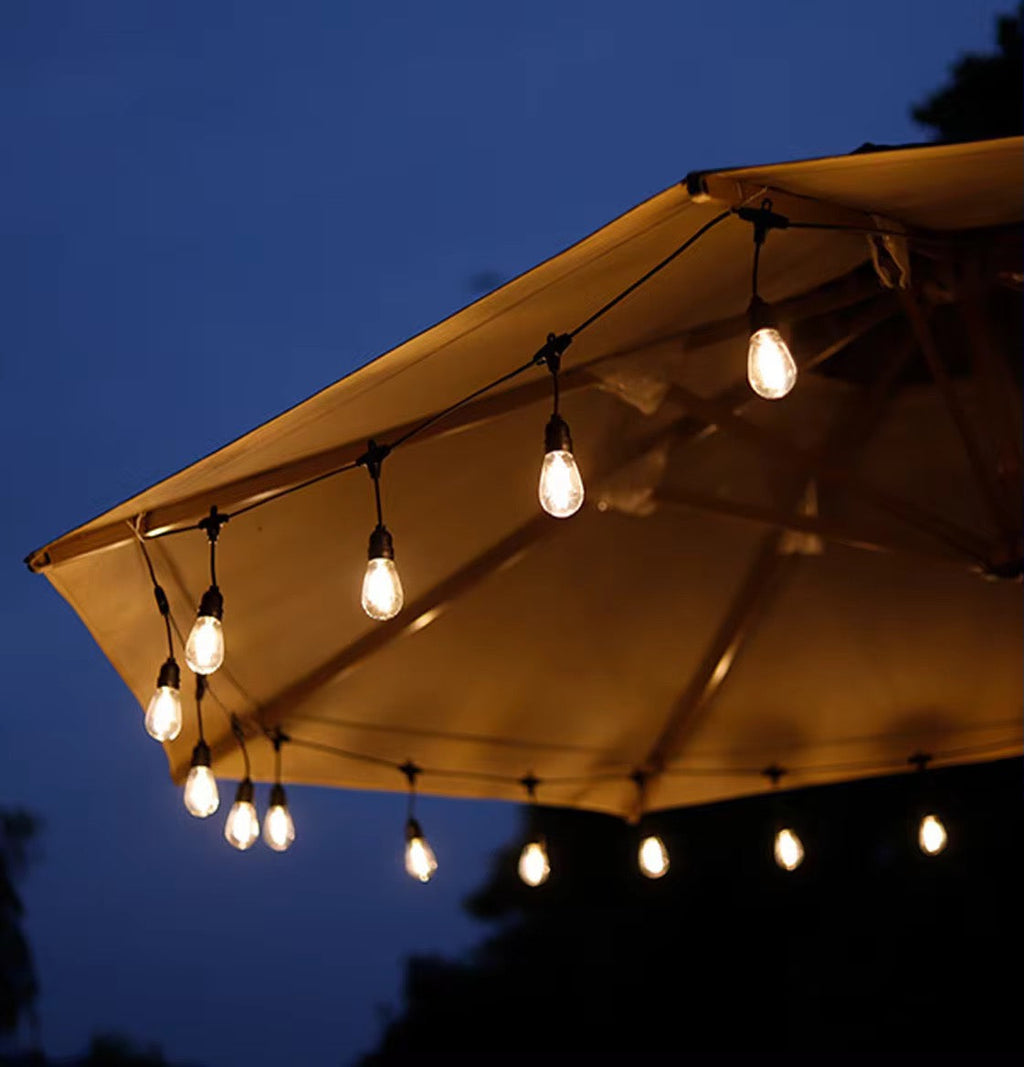 Lightigious LumiGlow IP65 Waterproof Outdoor String Lights 20 bulbs 32ft