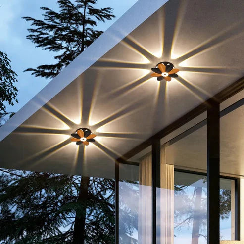 Lightigious™ - 8 Way  Lotus Shape LED Wall Light
