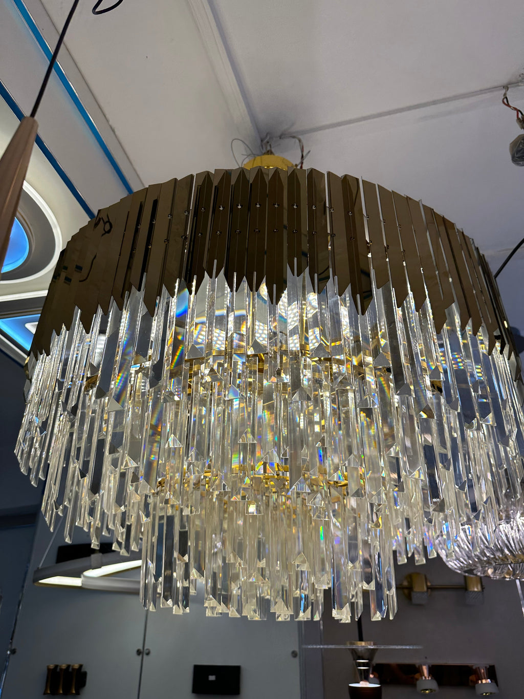 SS Crystal Chandelier