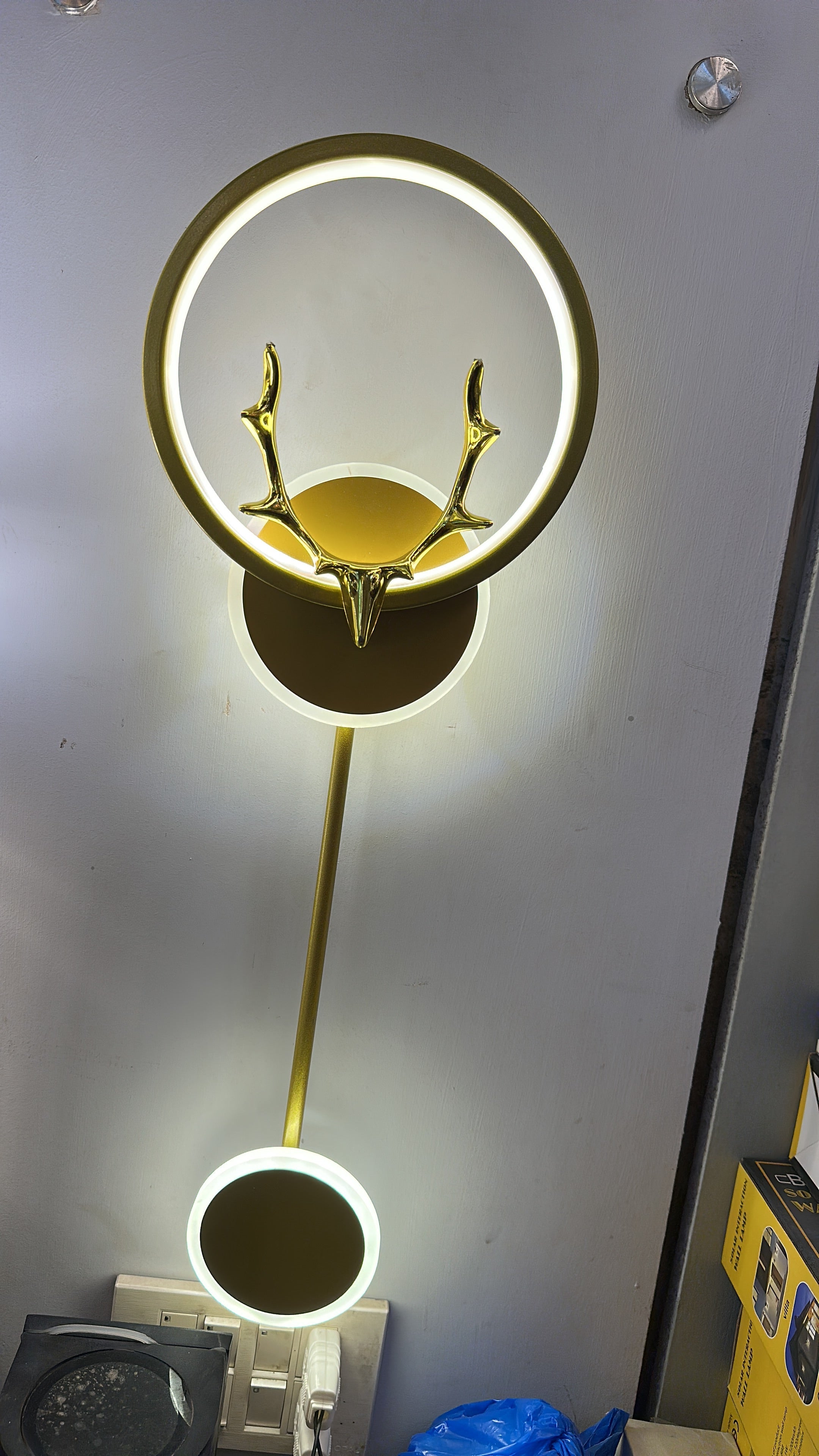 Lightigious | Nordic Deer Antler LED Wall Sconce – Modern Minimalist Decorative Light
