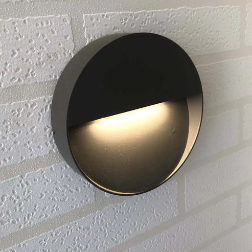 Lightigious™ -  Modern 6W Round Outdoor Wall Step Light for Villas and Stairs