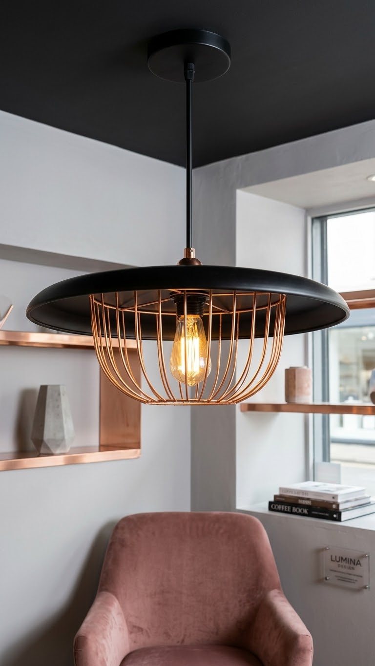 Lightigious - The Aurelia Wire Pendant