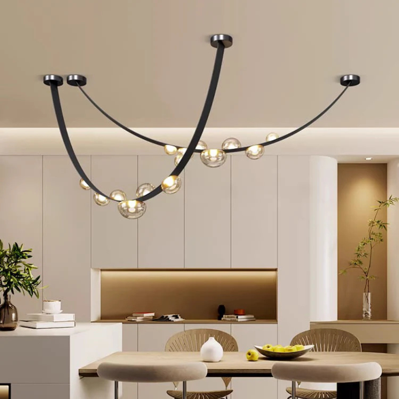 Lightigious™ – Leather Belt Chandelier
