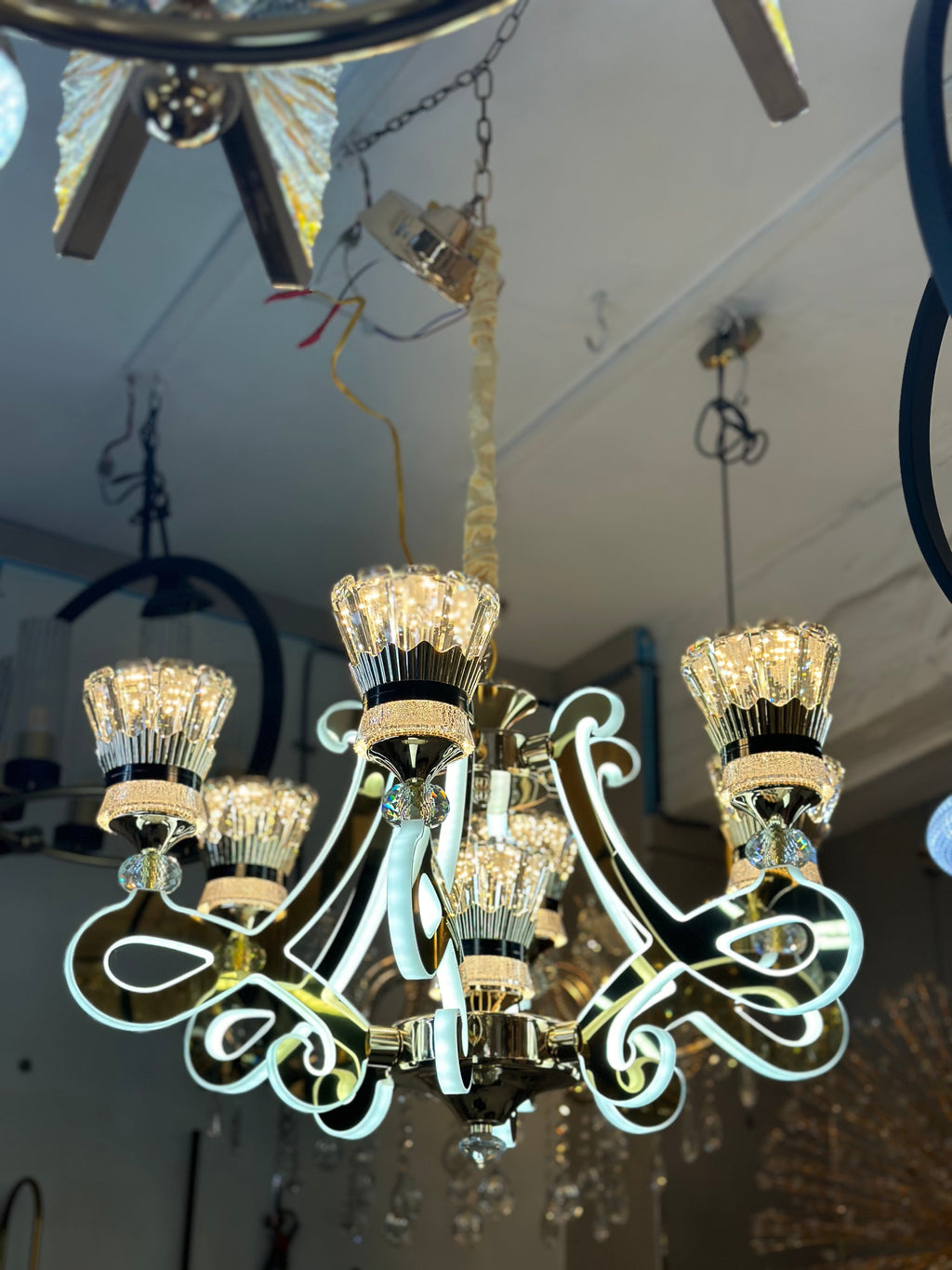 Modern SS Led Chandelier