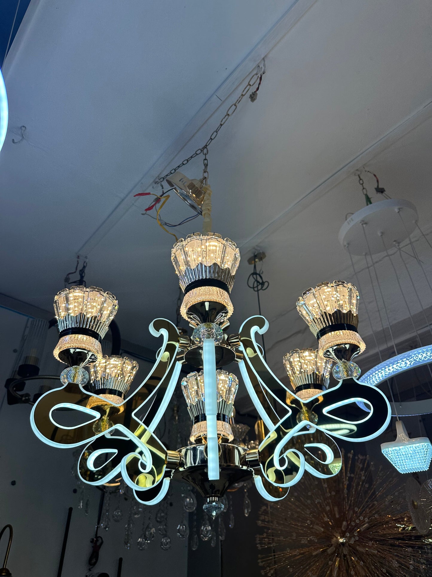 Modern SS Led Chandelier