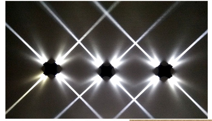 Lightigious™ - Cross Outdoor and Indoor Waterproof LED Light (Black, IP65)