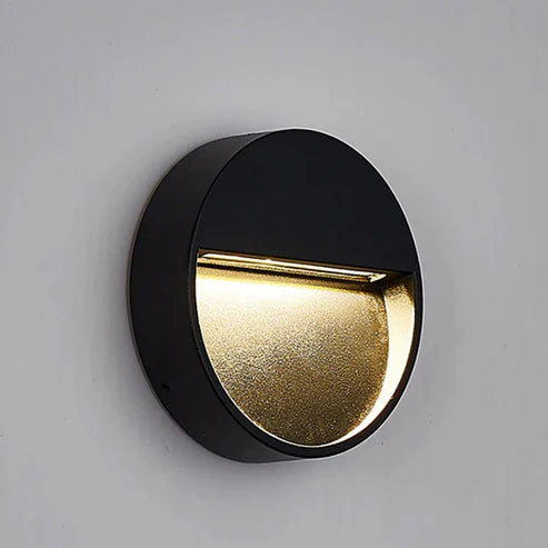 Lightigious™ -  Modern 6W Round Outdoor Wall Step Light for Villas and Stairs
