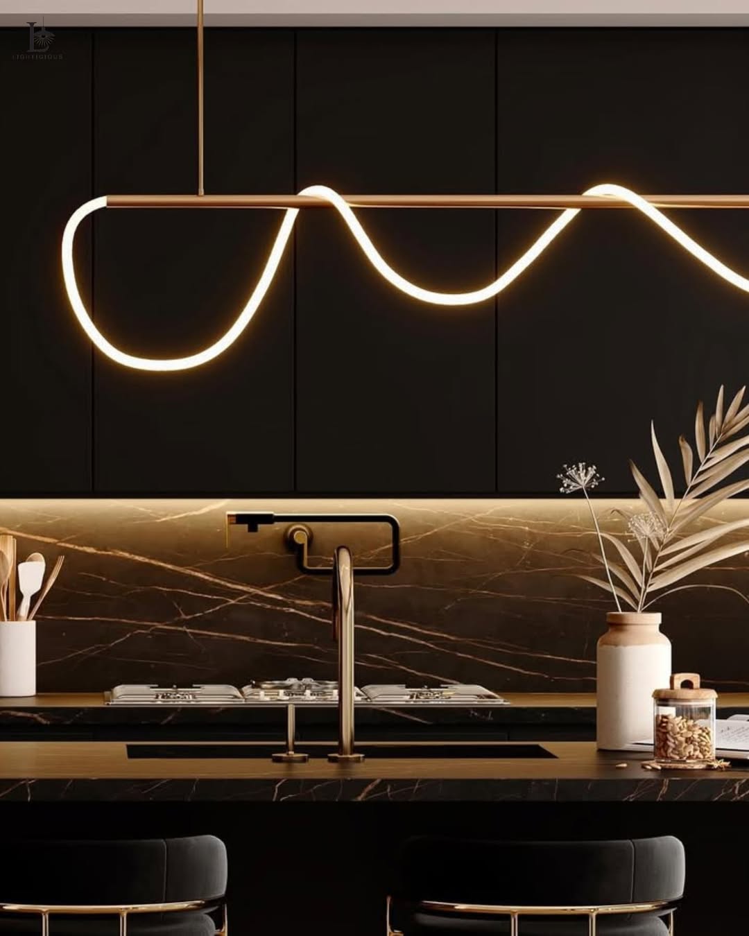 Lightigious™ – Nordic Minimalist Iron LED Pendant Light
