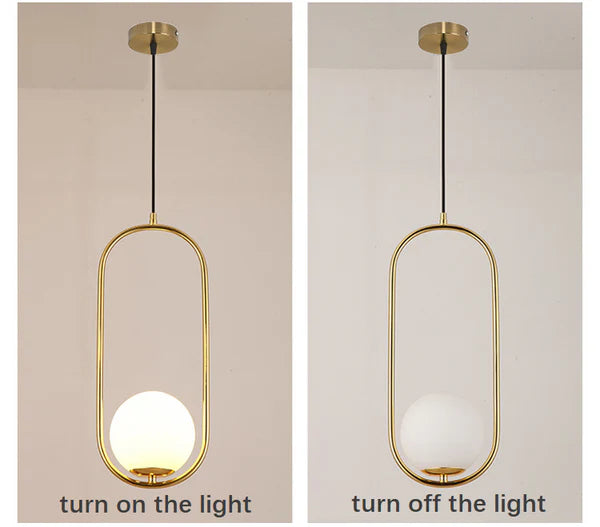 Lightigious™ - Imported Oval hanging Ceiling Light