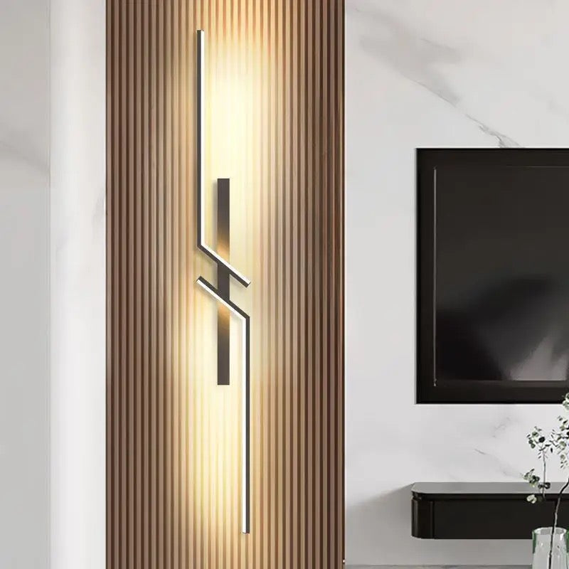 Modern And Minimalist Home Luxury Grille Living Room Tv Background Wall