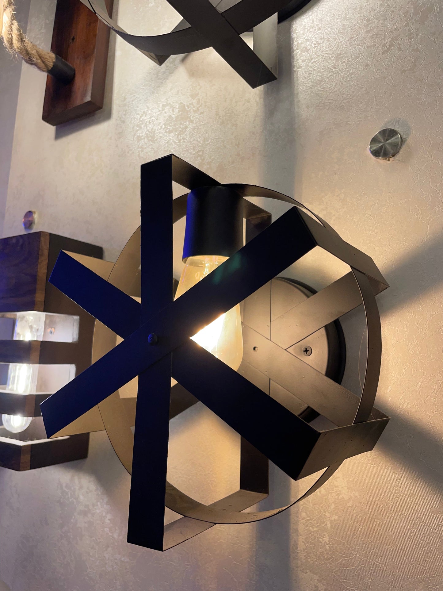 Wheel Wall Light
