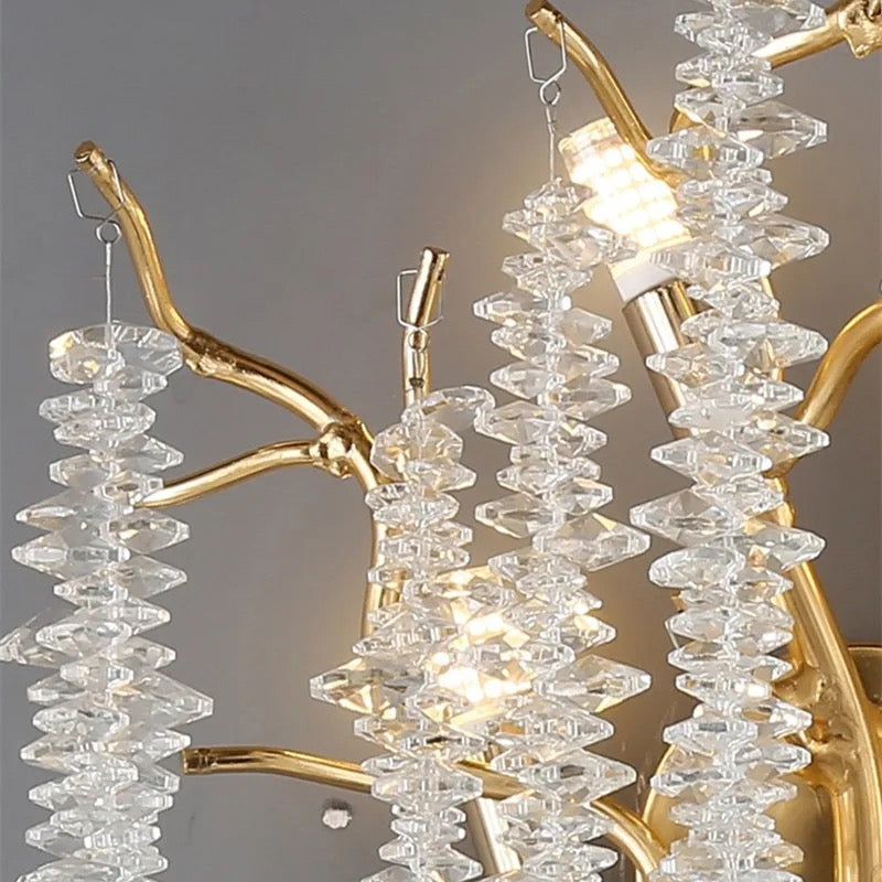 Crystal Beats Wall Light