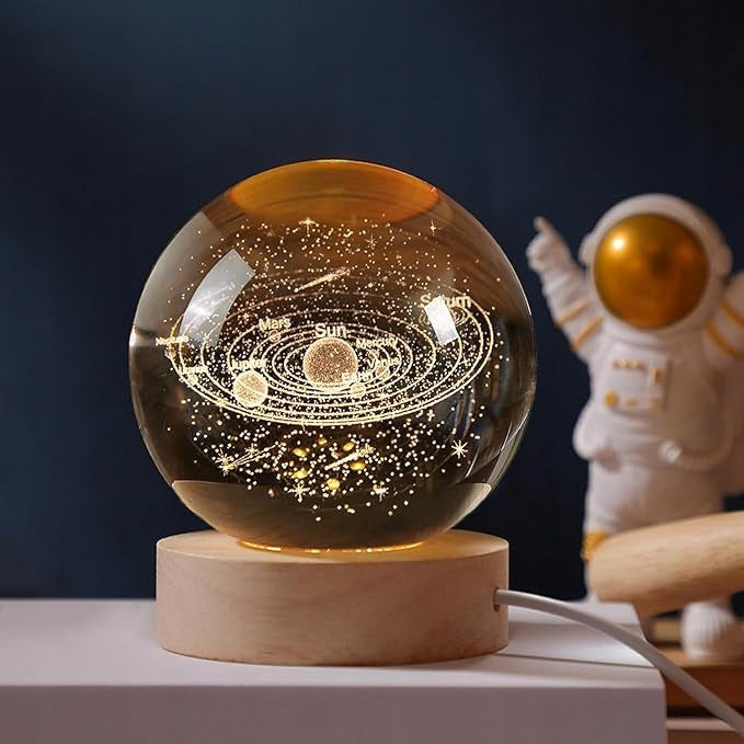 Lightigious™- Imported 3D Crystal Ball Lamps