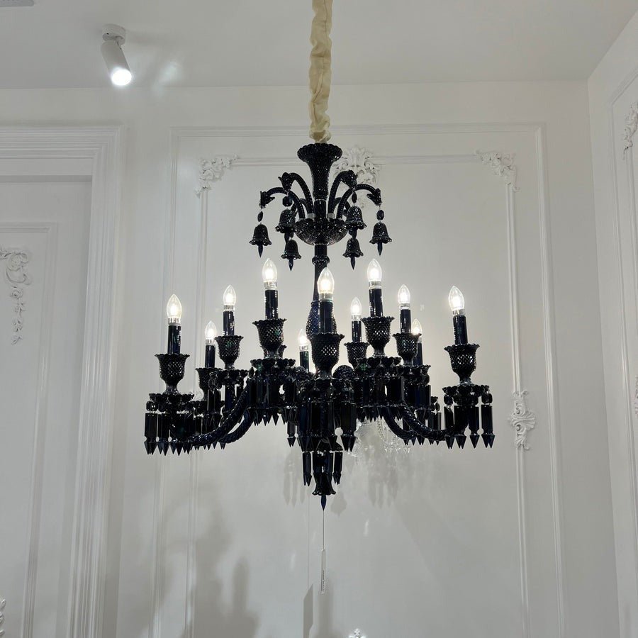 Lightigious™ – Black Baccarat Luxury Crystal Chandelier