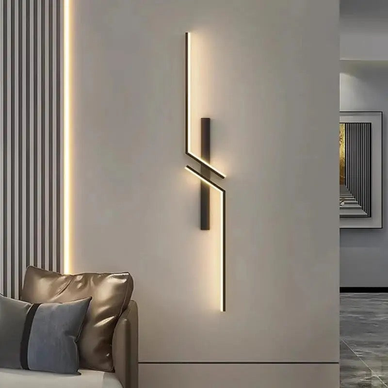 Modern And Minimalist Home Luxury Grille Living Room Tv Background Wall