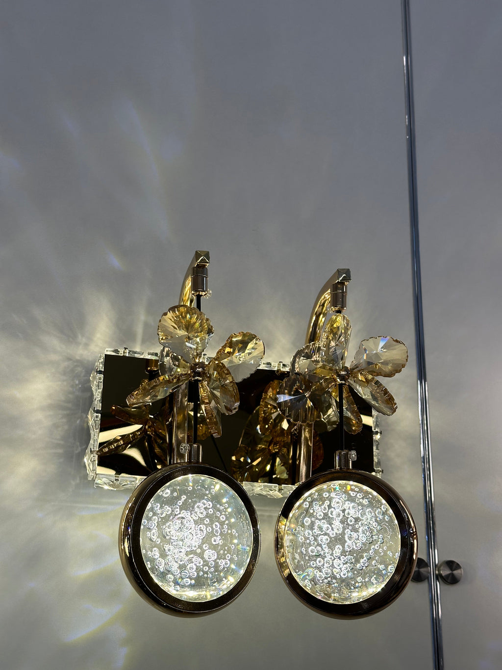 Lightigious™ - Modern Stainless Steel Wall Light, LED, Adjustable Color Temperature