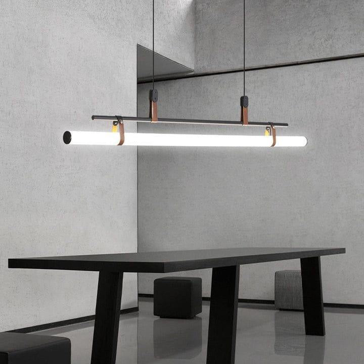 Lightigious™ - Lumina Leather-Strap Linear LED Pendant
