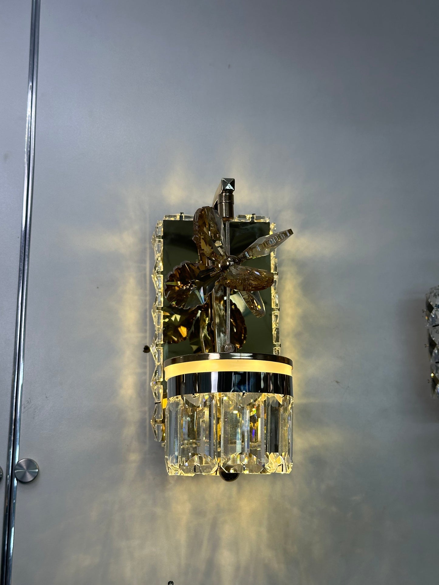 Lightigious™ - Modern Stainless Steel Wall Light with LED, Adjustable 3-Color Options