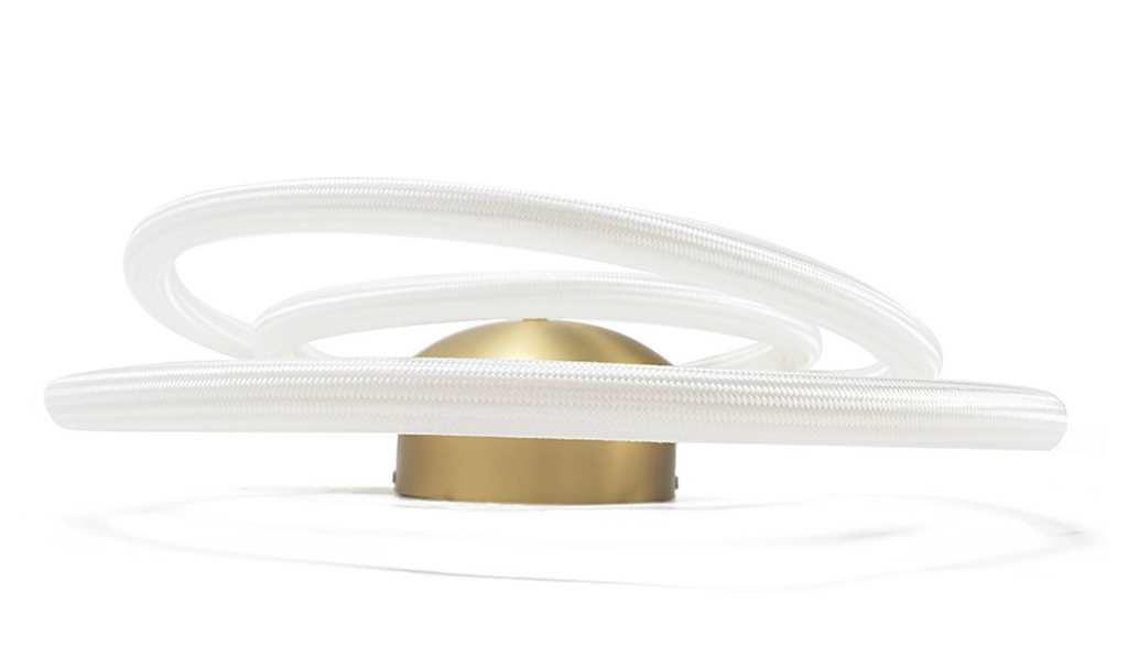 Lightigious™ - Modern Ring LED Wall Light, Metal & Fiber, 3-Color Options