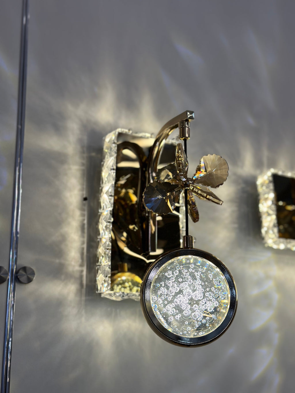 Lightigious™ - Modern Stainless Steel Wall Light, LED, Adjustable Color Temperature