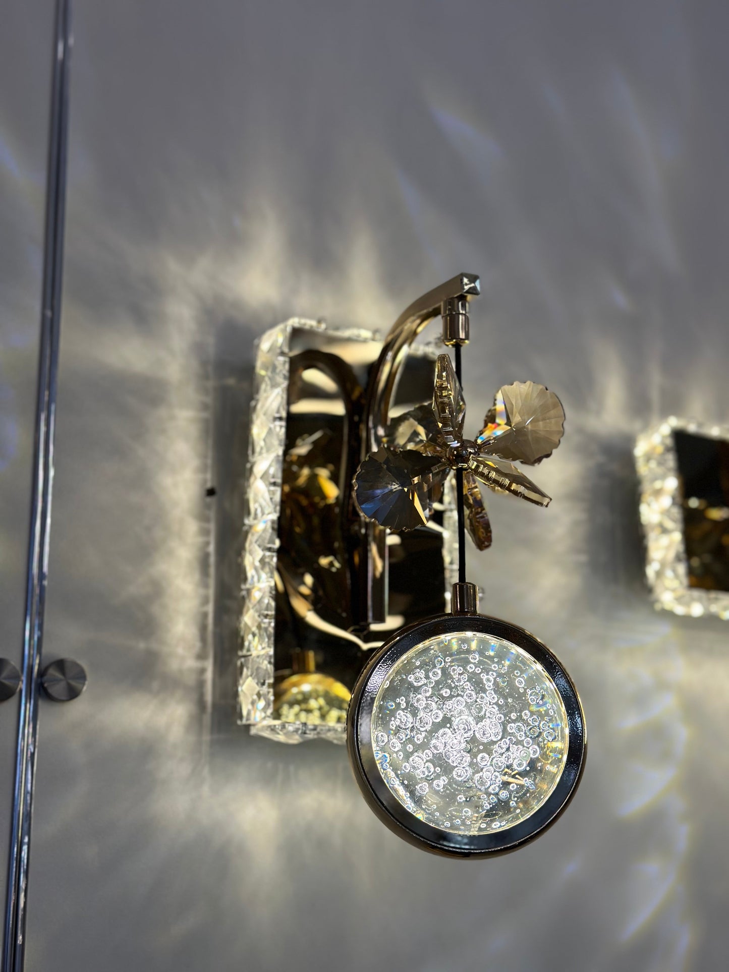 Lightigious™ - Modern Stainless Steel Wall Light, LED, Adjustable Color Temperature