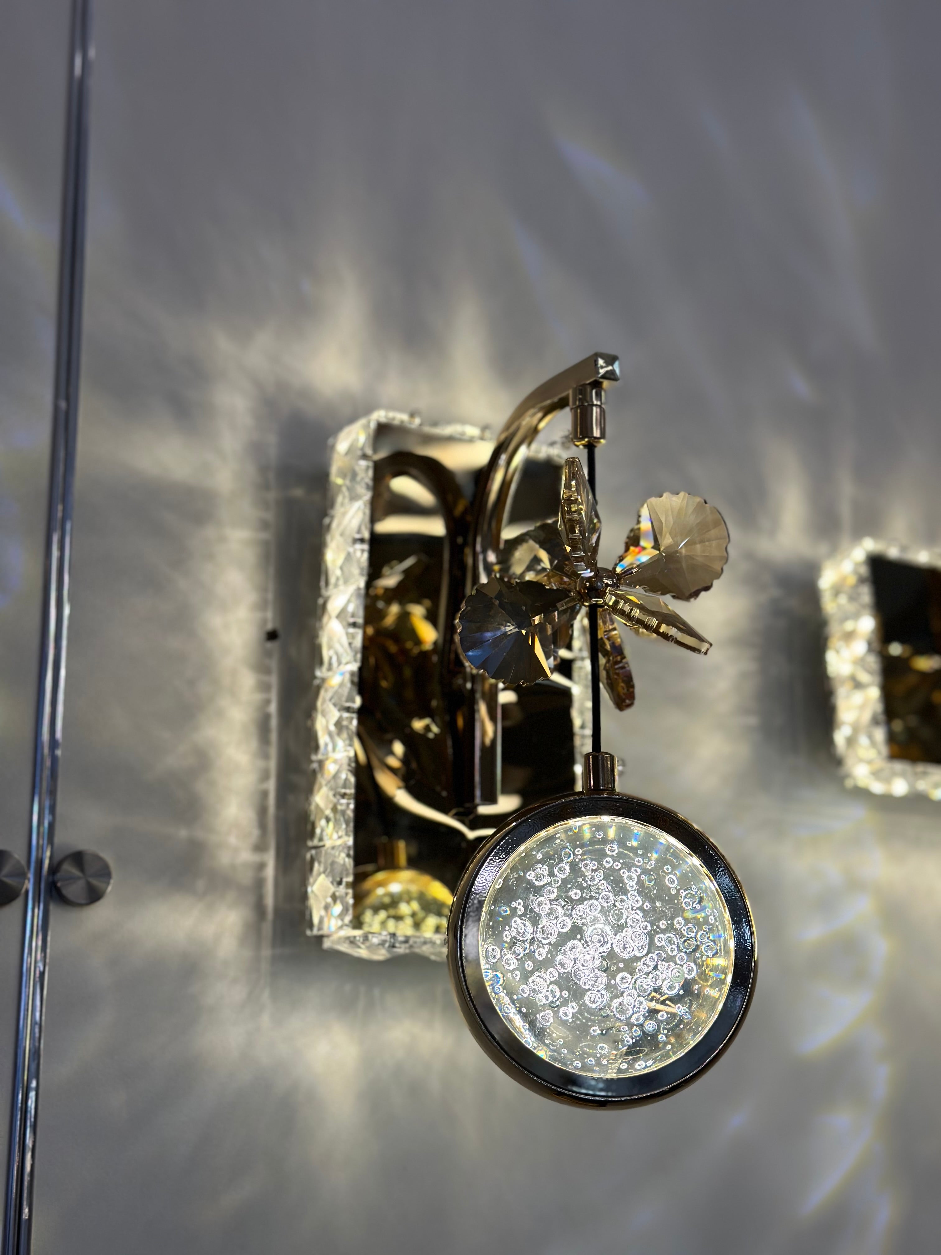 Lightigious™ - Modern Stainless Steel Wall Light, LED, Adjustable Color Temperature