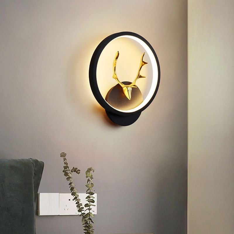 Lightigious Markhor Wall Light - installed on wall