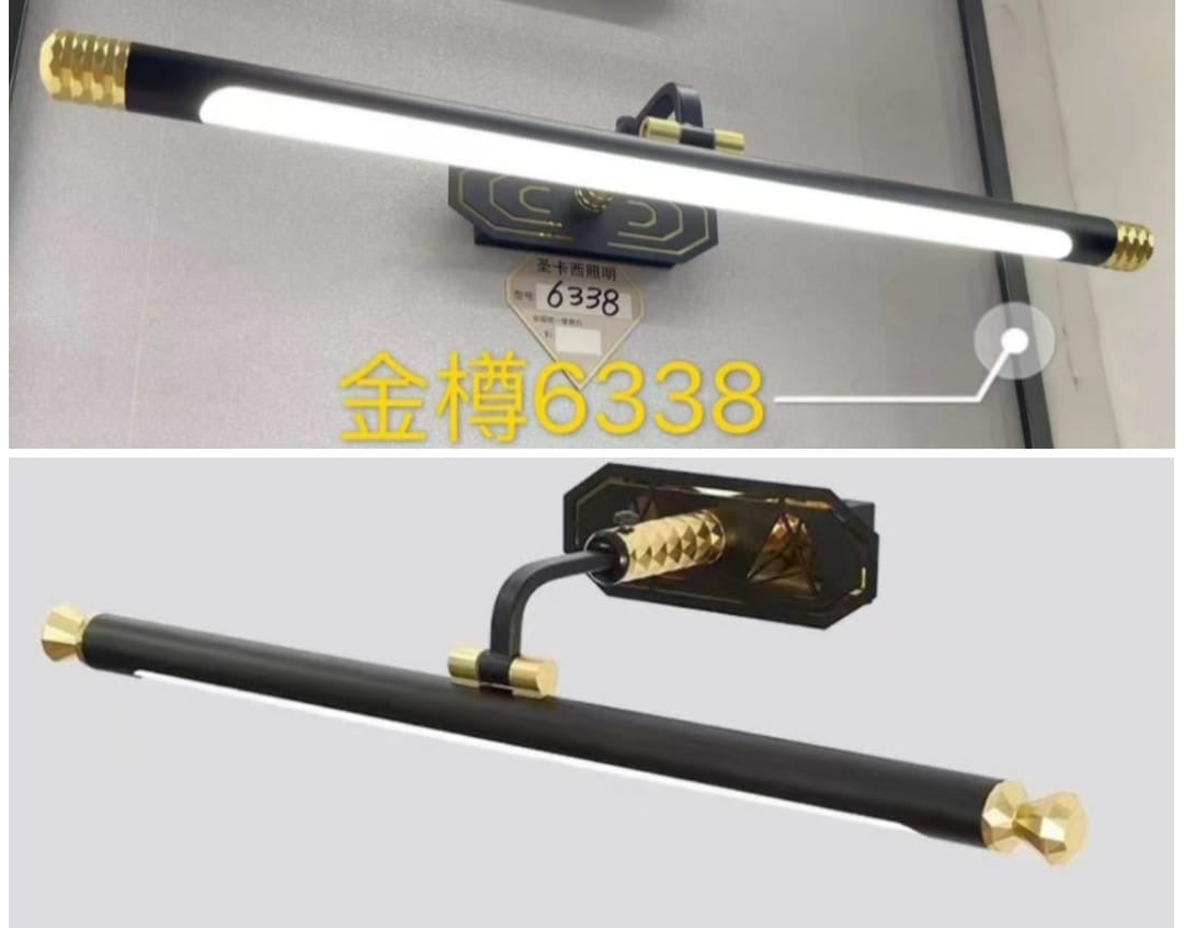 Lightigious™ - Black Movable Picture Light (SMD LED, Adjustable Illumination)