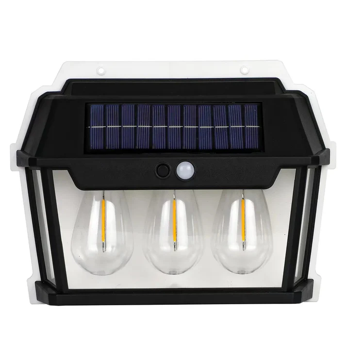 Lightigious™ - 3 Bulbs Solar LED Waterproof Wall Light with Sensor.