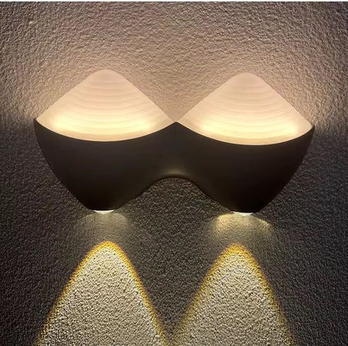 Lightigious™ - Waterproof Metal Black Finish LED Up Down Outdoor Wall Light